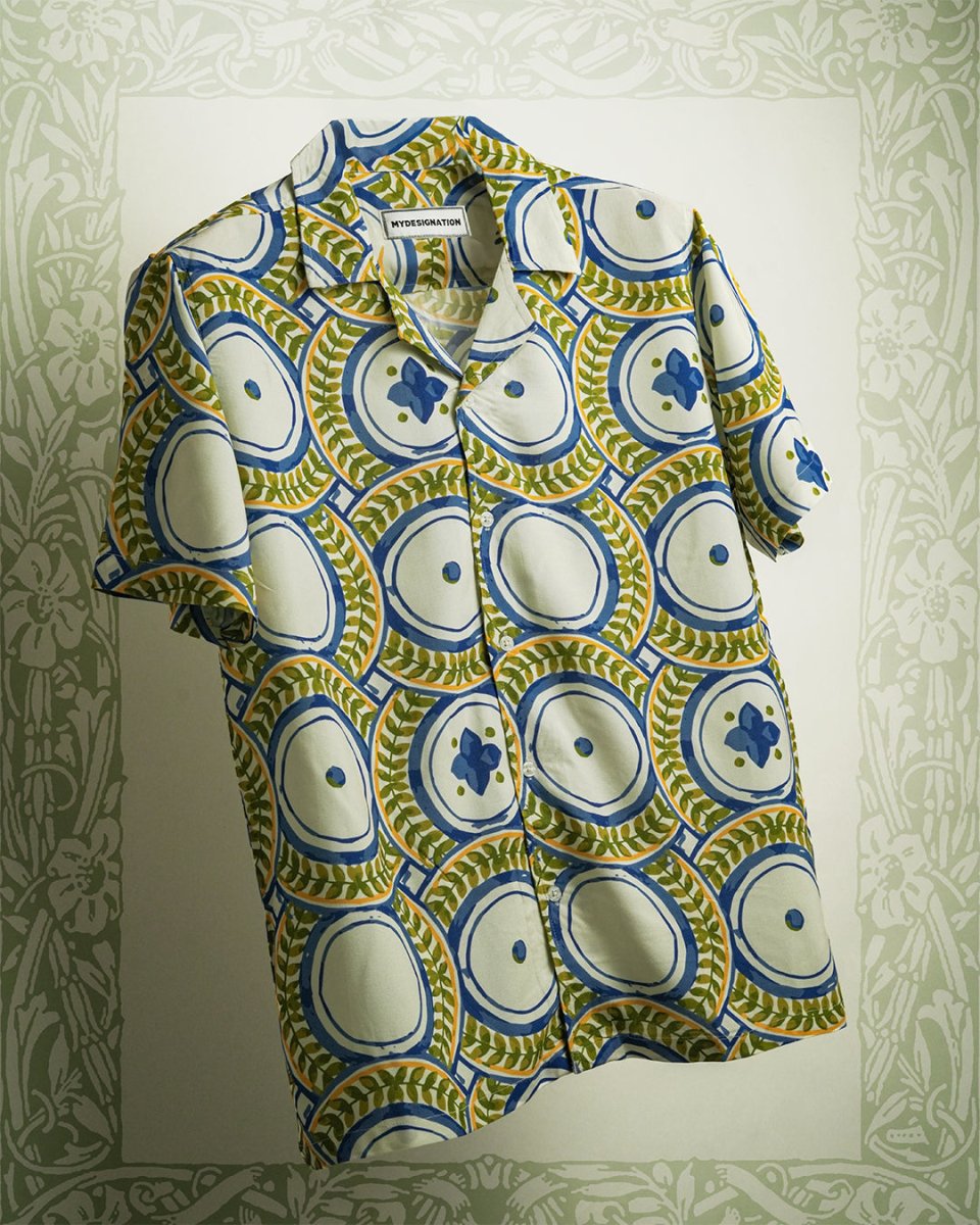 Greek Pattern - Men Shirt | Mydesignation