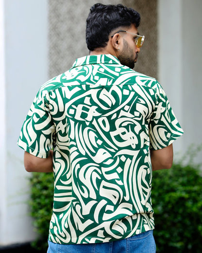 Green Alpha - Men Shirt | Mydesignation