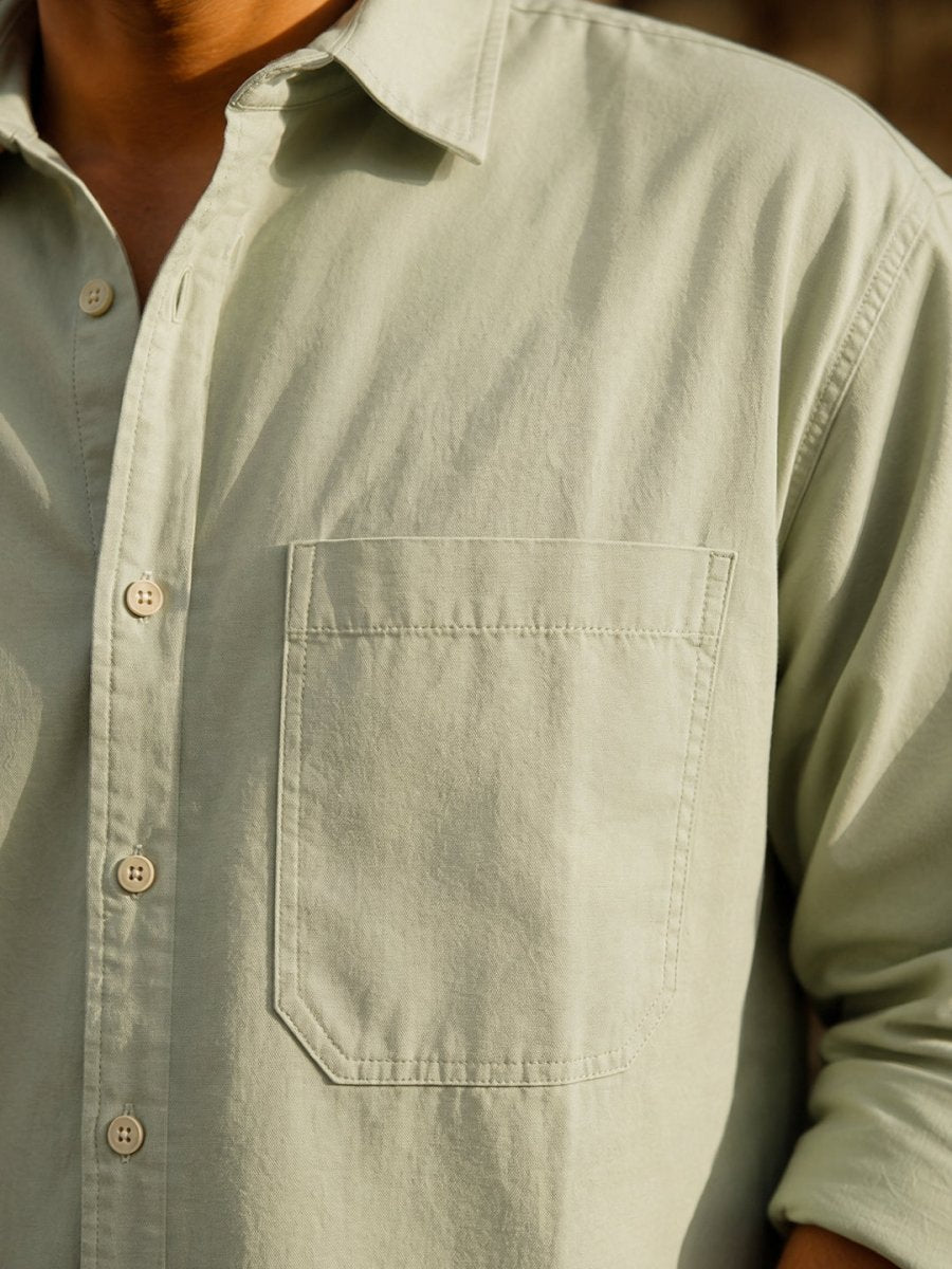 Green Cotton Shirt - Shirt | MyDesignation