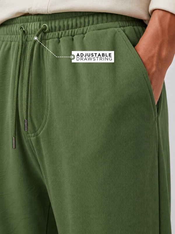 Green Korean Jogger - Joggers | MyDesignation