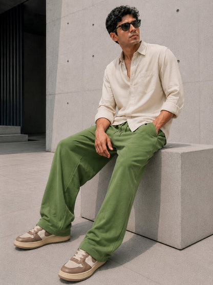 Green Korean Jogger - Joggers | MyDesignation