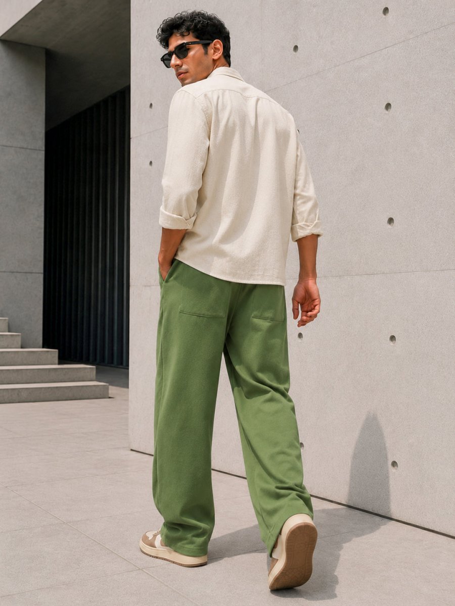 Green Korean Jogger - Joggers | MyDesignation