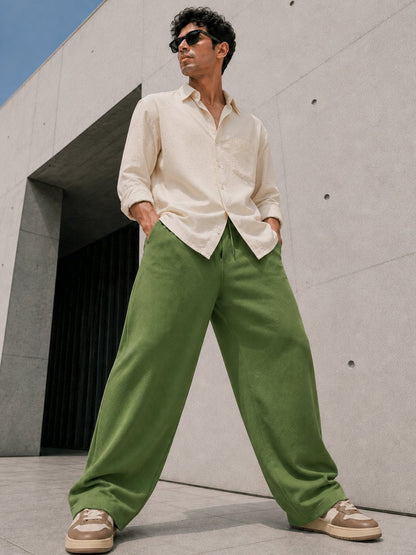 Green Korean Jogger - Joggers | MyDesignation