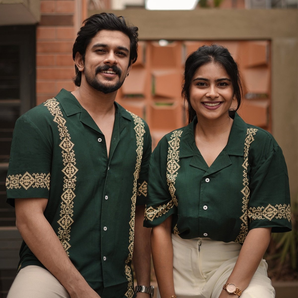 Green Panel Couple Combo - Couple Combo | Mydesignation