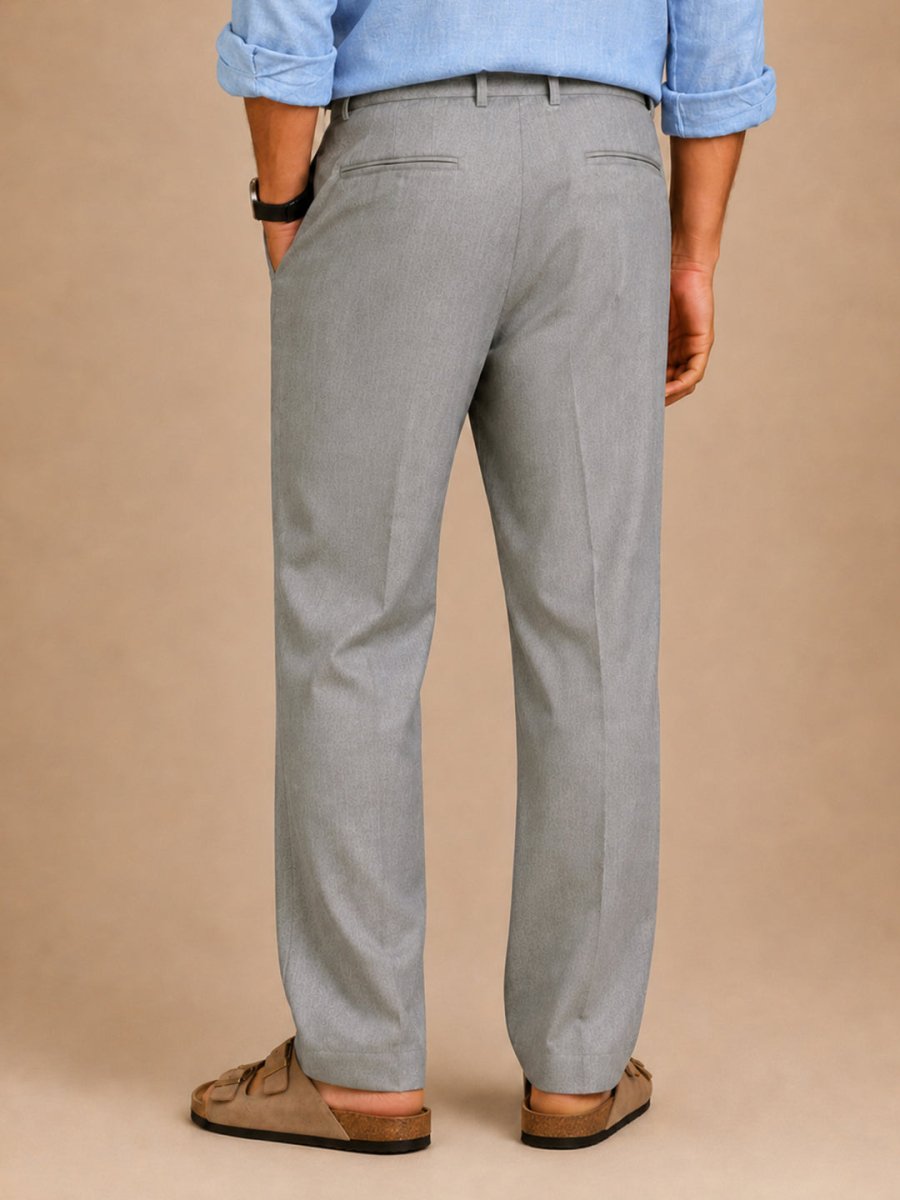 Grey Linen Pant - Pants | MyDesignation