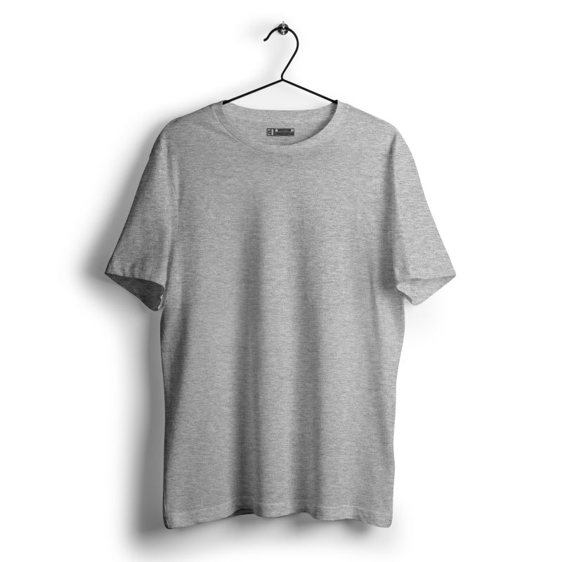 Grey Melange Tshirt - Plus size - Plus size T-Shirt | Mydesignation