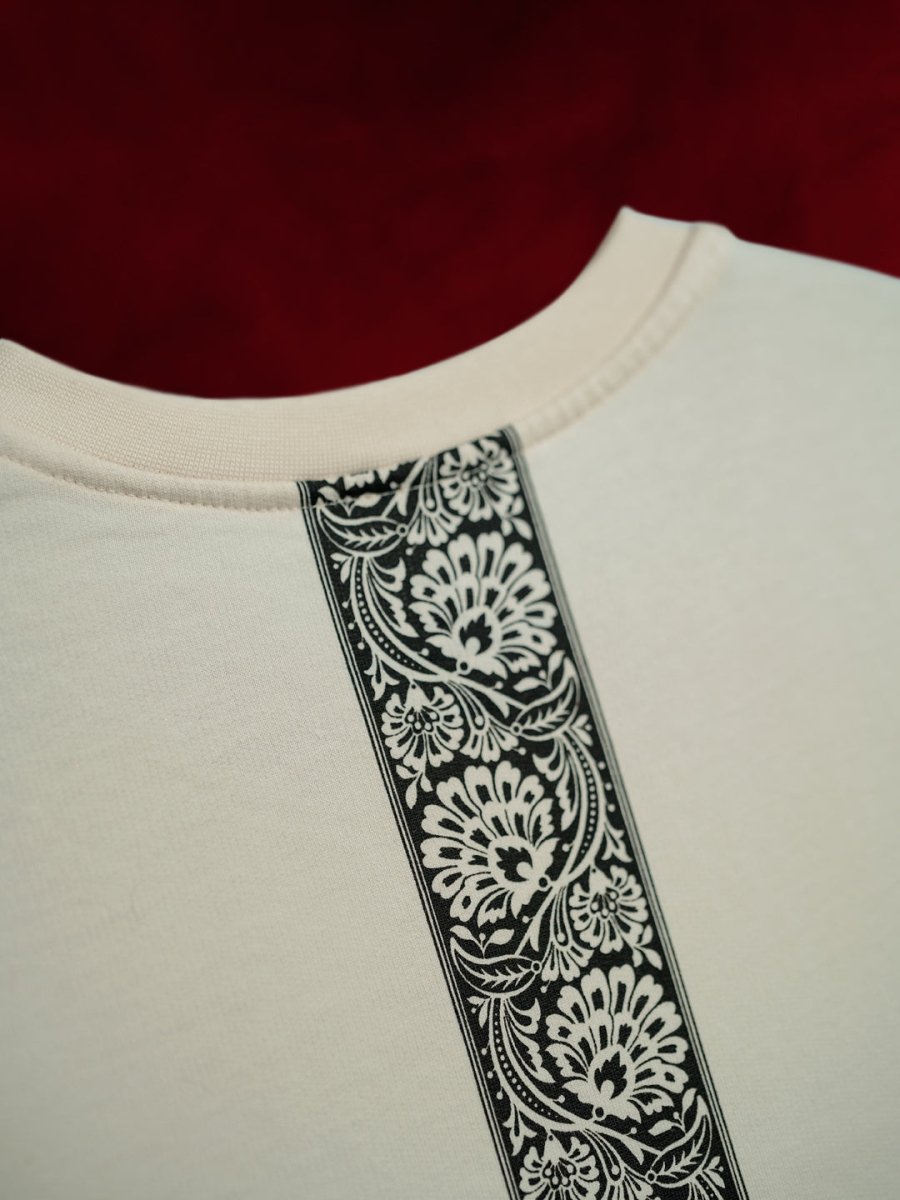 Gulrez Embroidered - Men Oversized T-shirt | Mydesignation