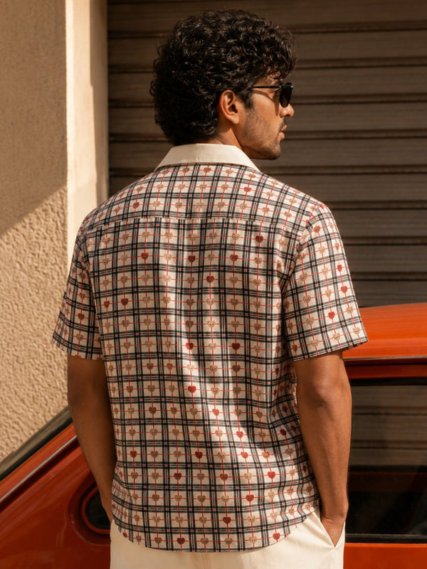 Heart Check Shirt | For Men - Shirt | MyDesignation