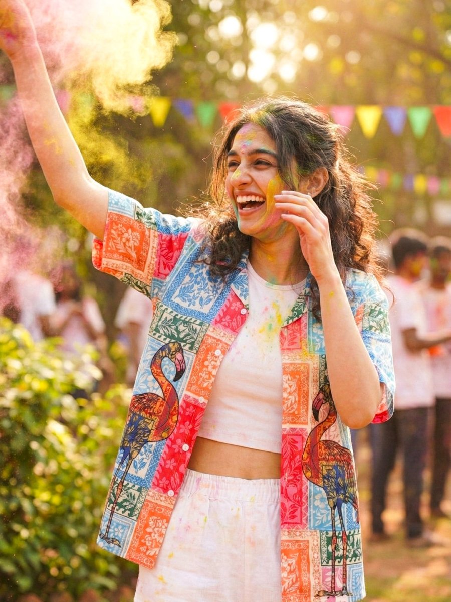 Holi Shirt | Women - Women Shirt | Mydesignation