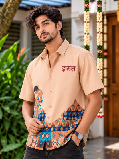 Ikat Embroidered - Shirt | MyDesignation