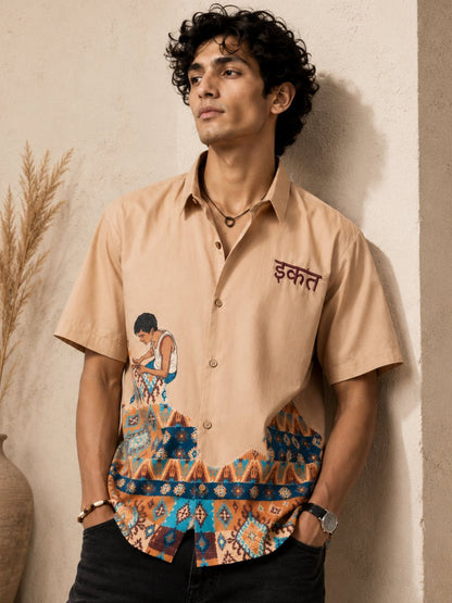 Ikat Embroidered - Shirt | MyDesignation