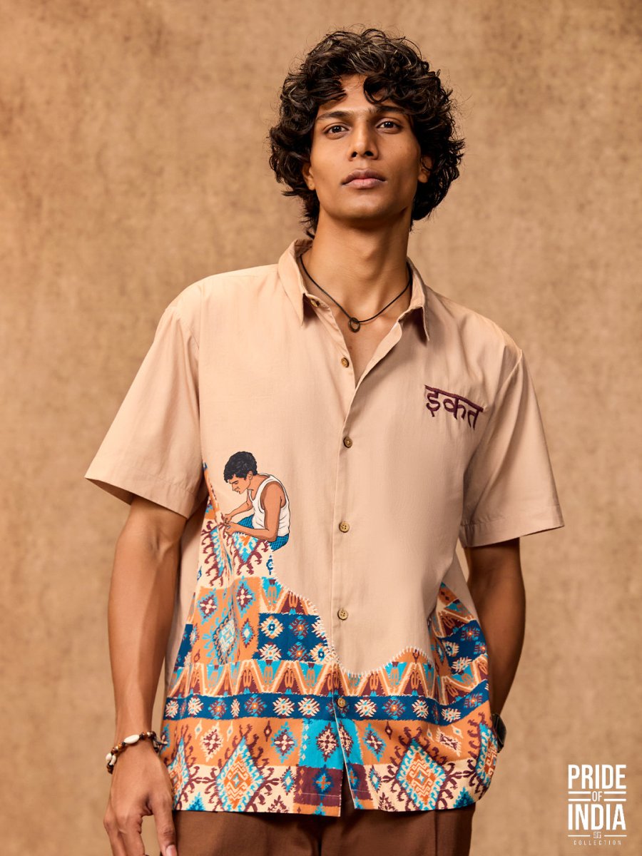 Ikat Embroidered - Shirt | MyDesignation