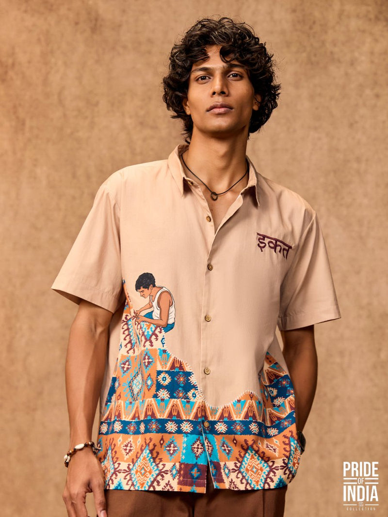 Ikat Embroidered - Shirt | MyDesignation
