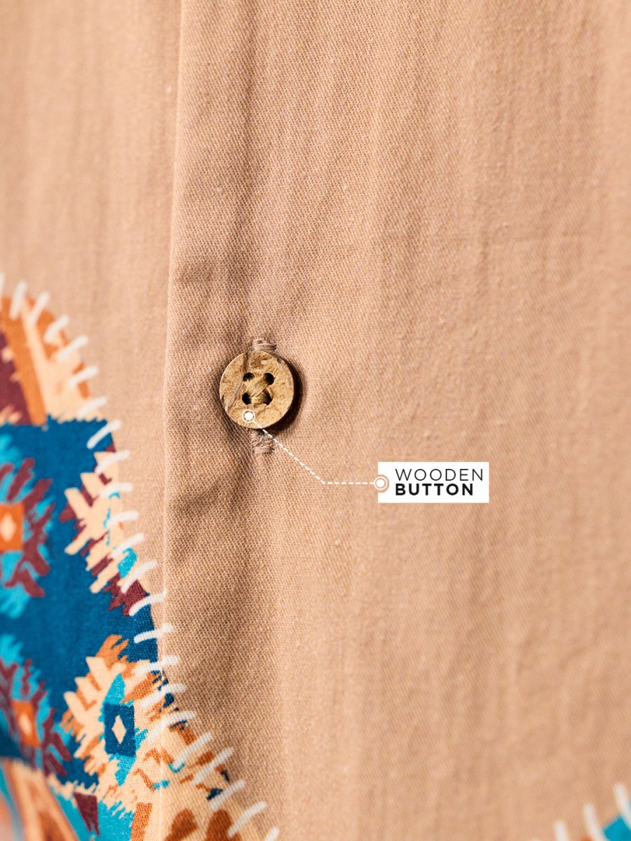Ikat Embroidered - Shirt | MyDesignation