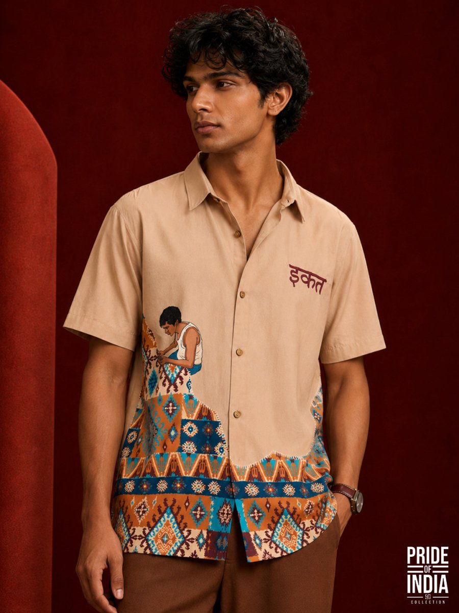 Ikat Embroidered - Shirt | MyDesignation
