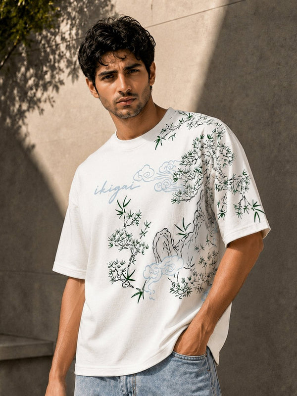 Ikigai Oversized Tshirt - Oversized T-shirt | MyDesignation