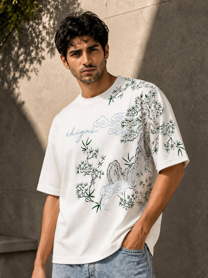 Ikigai Oversized Tshirt - Oversized T-shirt | MyDesignation