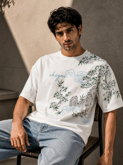 Ikigai Oversized Tshirt - Oversized T-shirt | MyDesignation