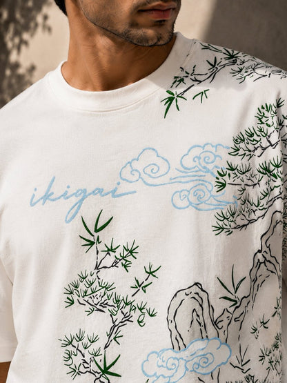 Ikigai Oversized Tshirt - Oversized T-shirt | MyDesignation
