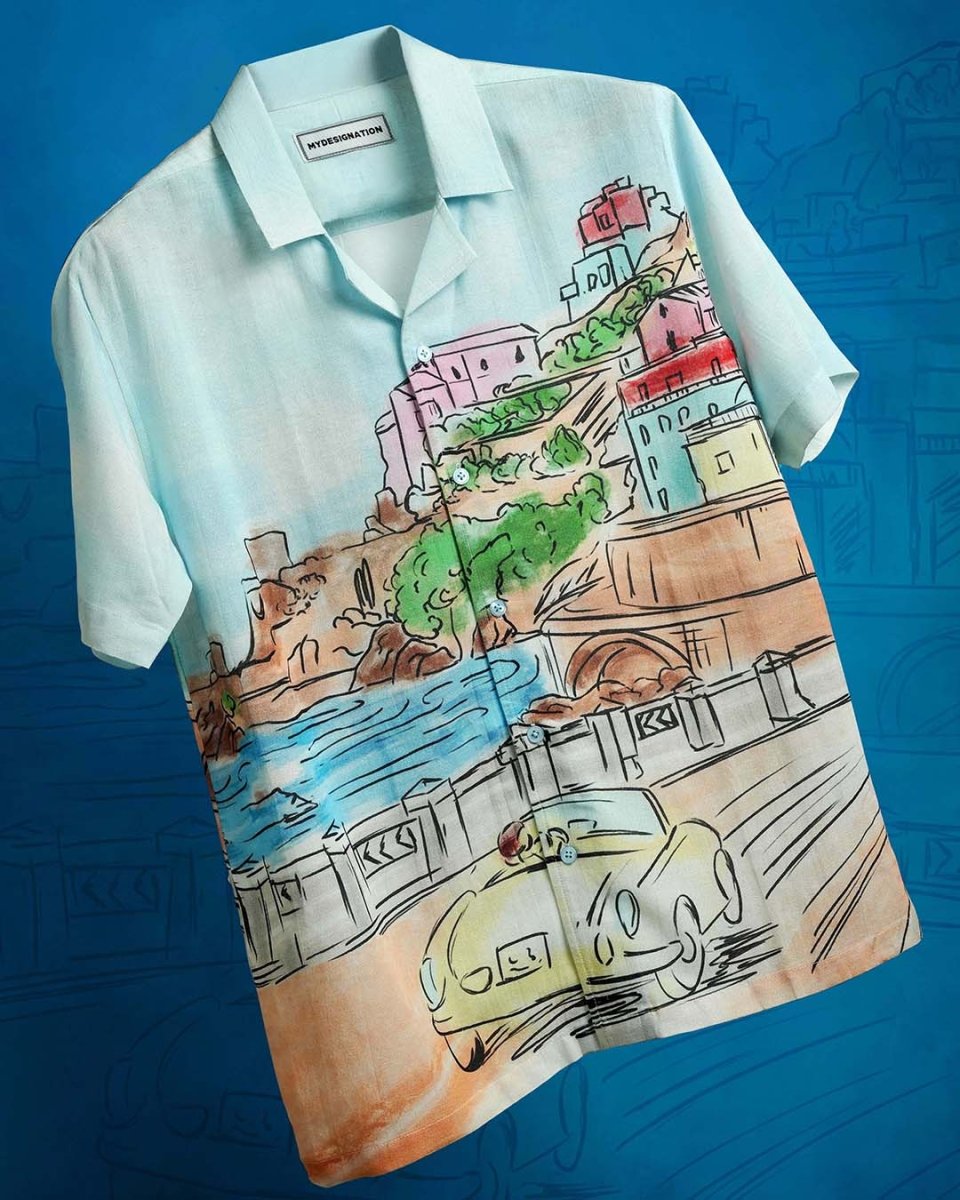 Italy | Women Oversized Shirt - Women Shirt | Mydesignation