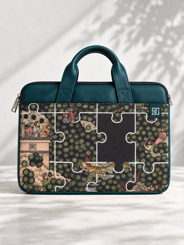 Jigsaw Garden - Laptop Sleeves | MyDesignation