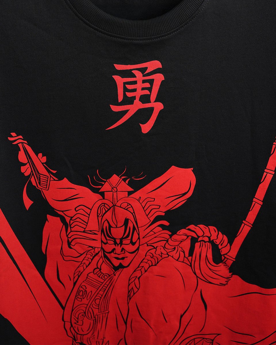 Kabuki - Women Oversized T-shirt | Mydesignation