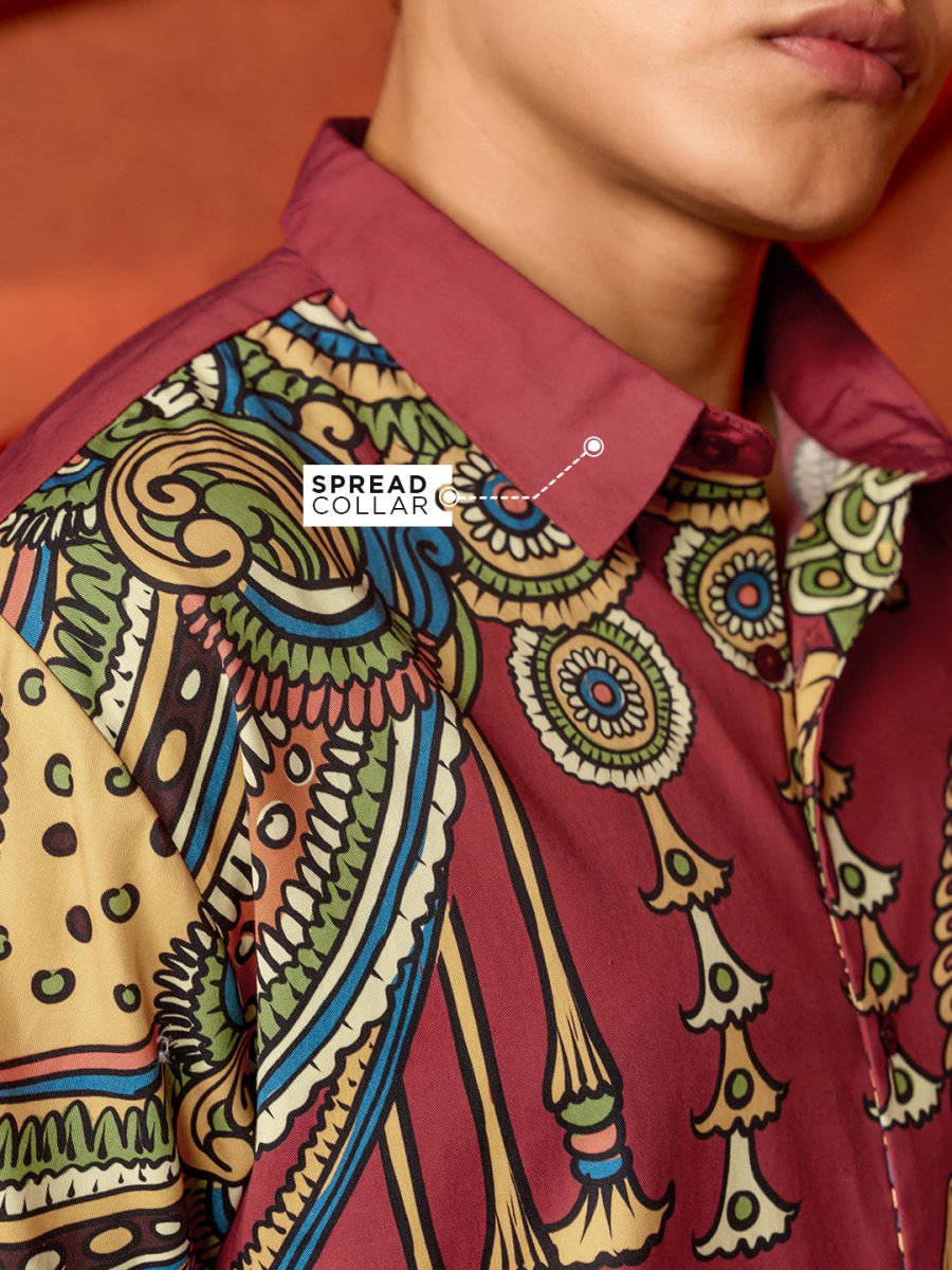 Kalamkari Horse - Shirt | MyDesignation