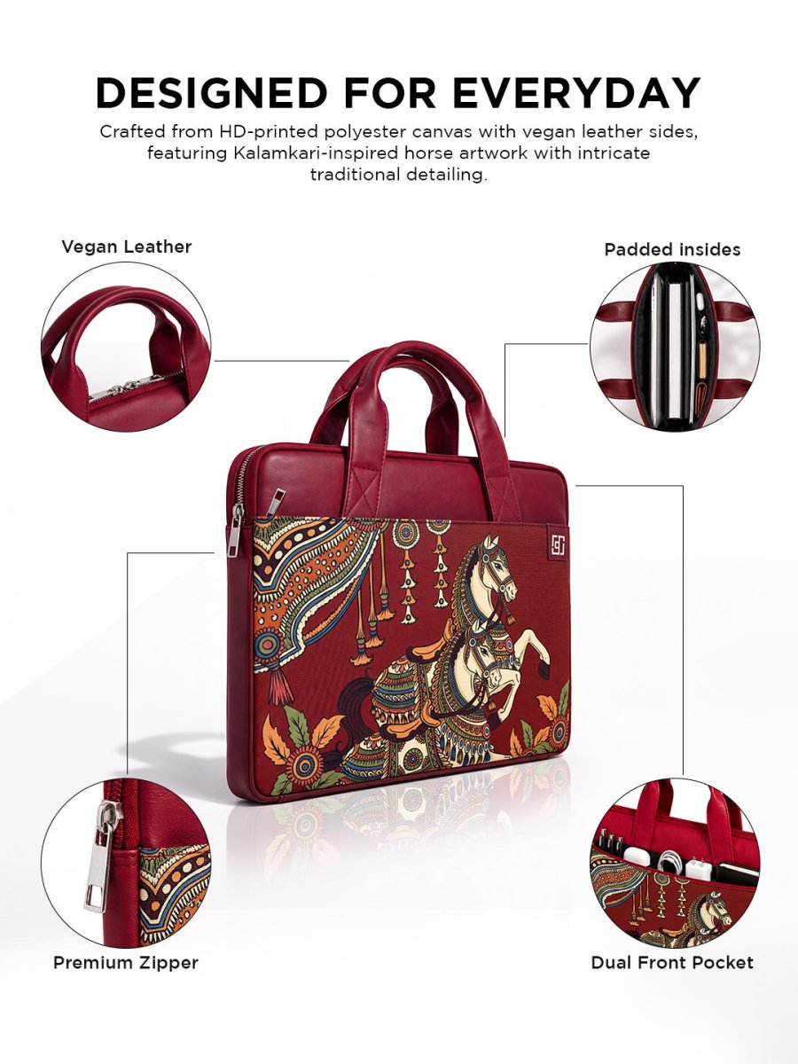 Kalamkari - Laptop Sleeves | MyDesignation