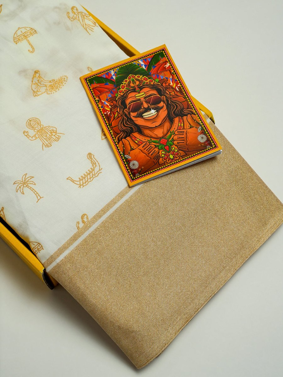 Kasavu Saree Box - Onam Special | Mydesignation