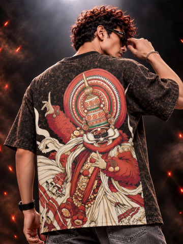 Kathakali Legacy - Oversized T-shirt | MyDesignation