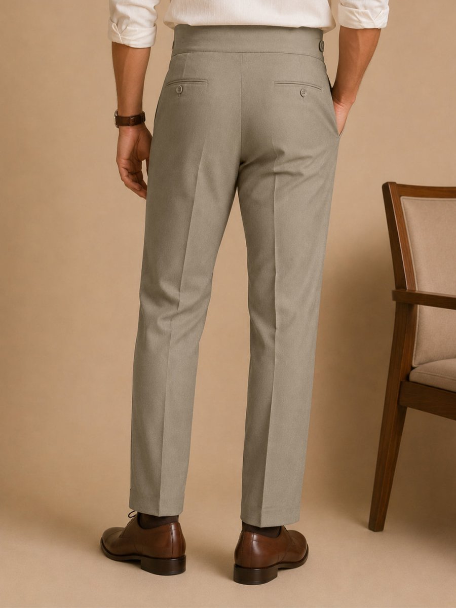 Khaki Gurkha Pants - Pants | MyDesignation