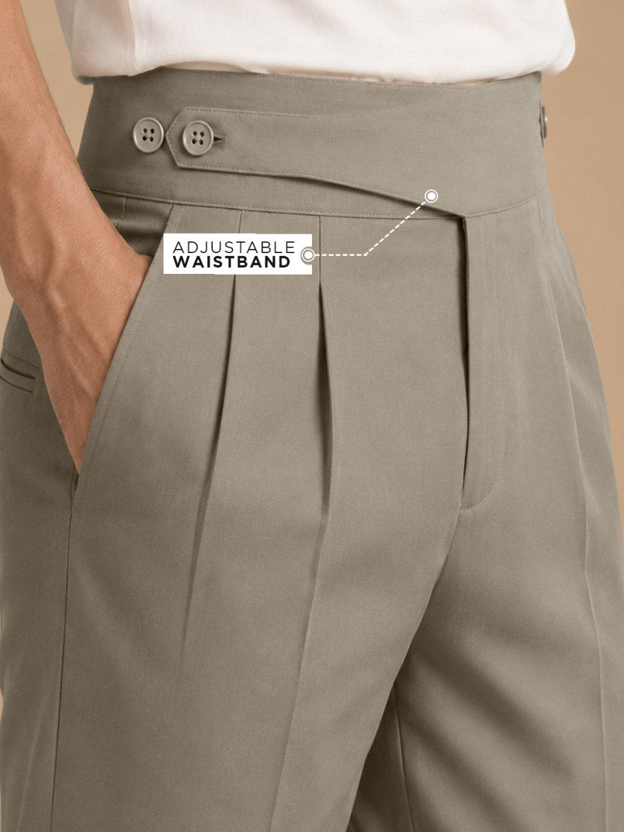 Khaki Gurkha Pants - Pants | MyDesignation