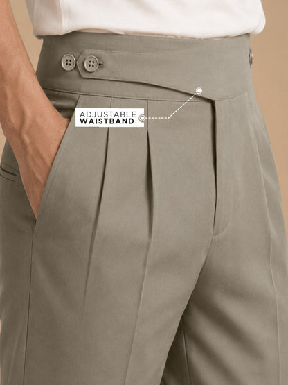 Khaki Gurkha Pants - Pants | MyDesignation