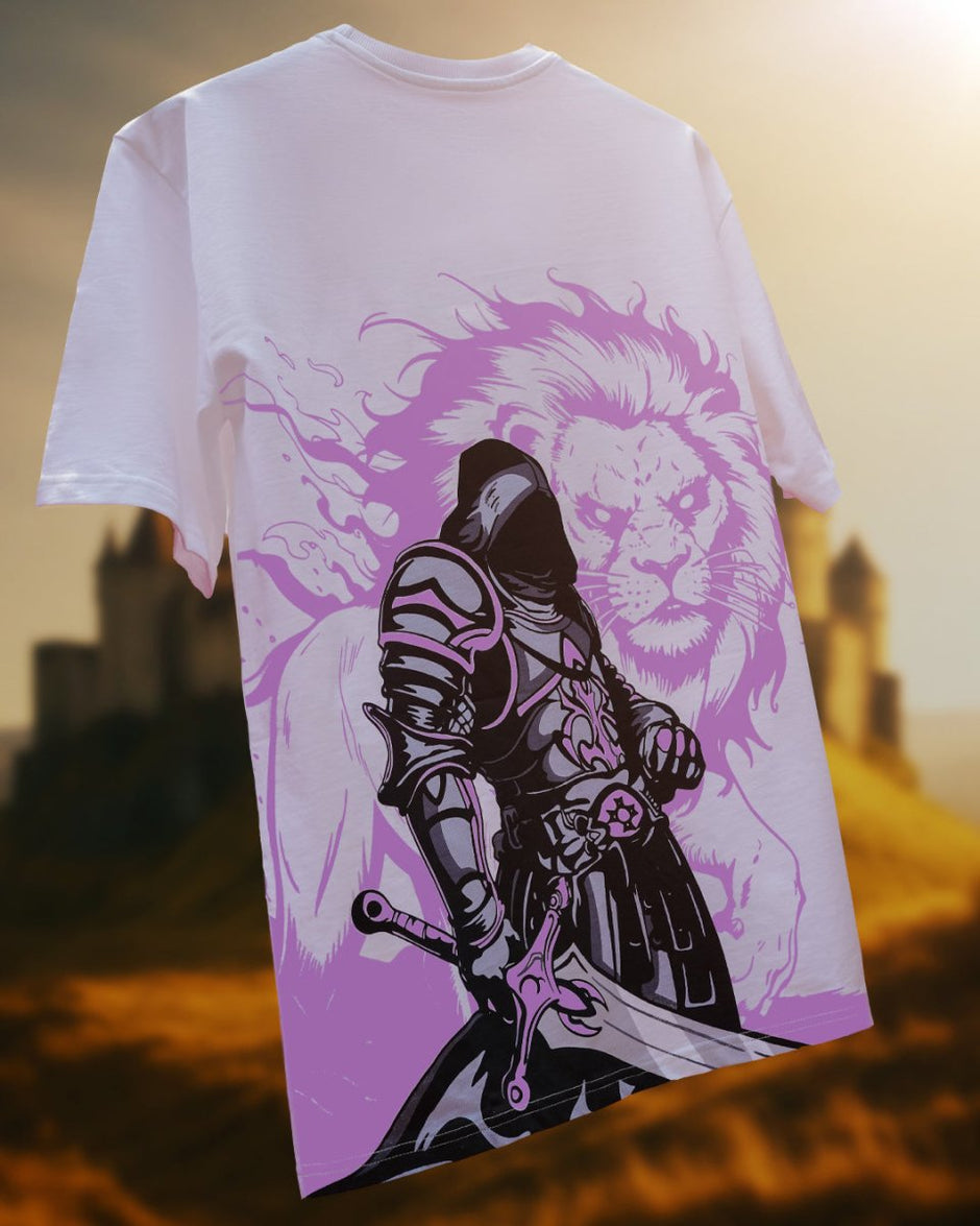 SUPER OVERSIZED TEE KNIGHT OF THE WILD main image 1