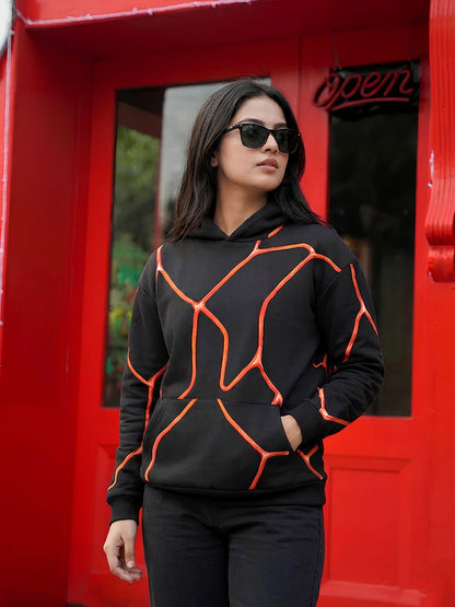 Lava Hoodie | Women - Hoodie | Mydesignation