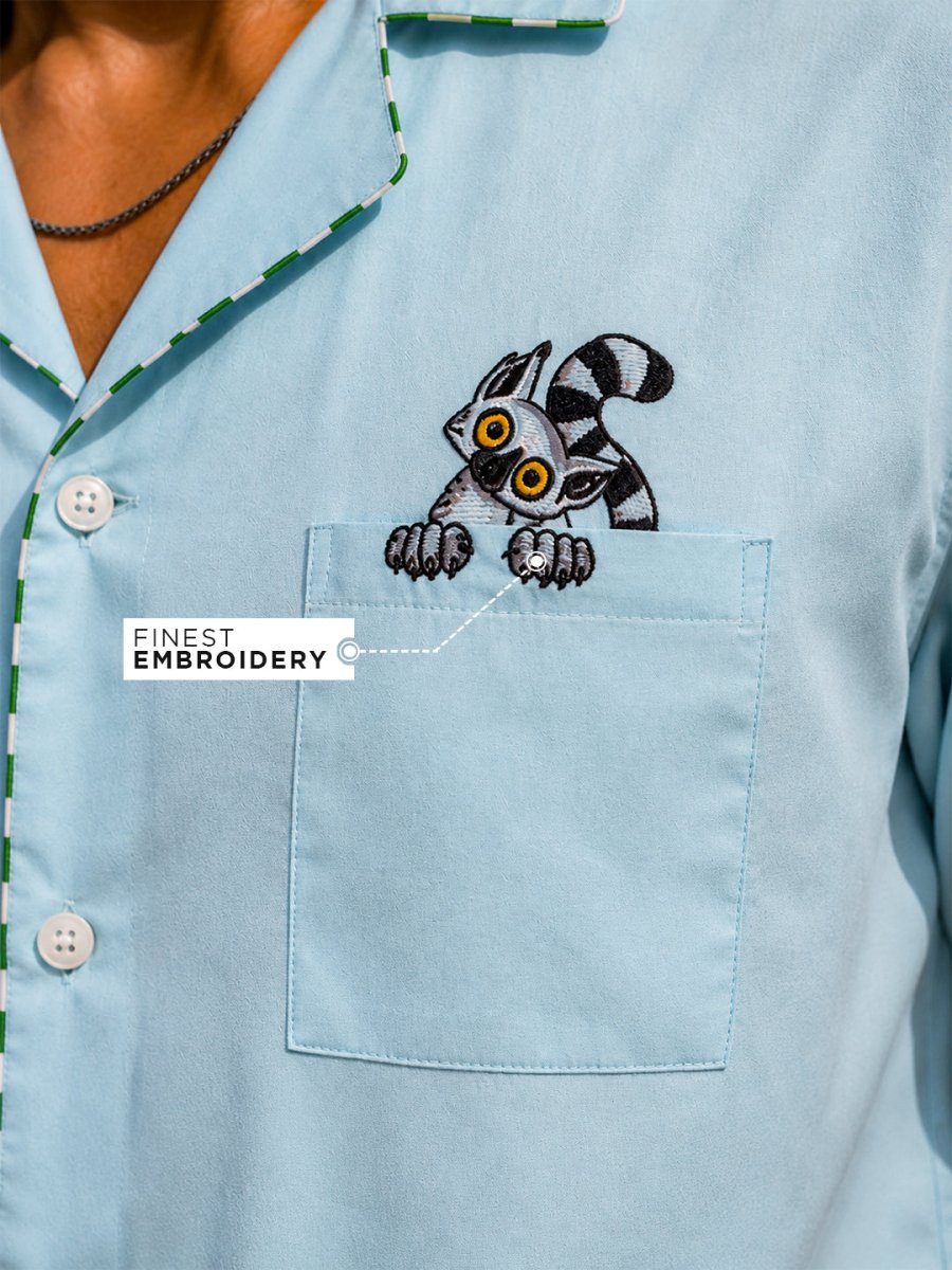 Madagascar Embroidered - Shirt | MyDesignation