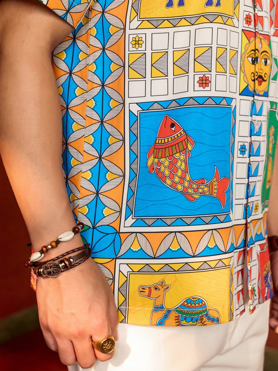 Madhubani Ludo - Shirt | Mydesignation