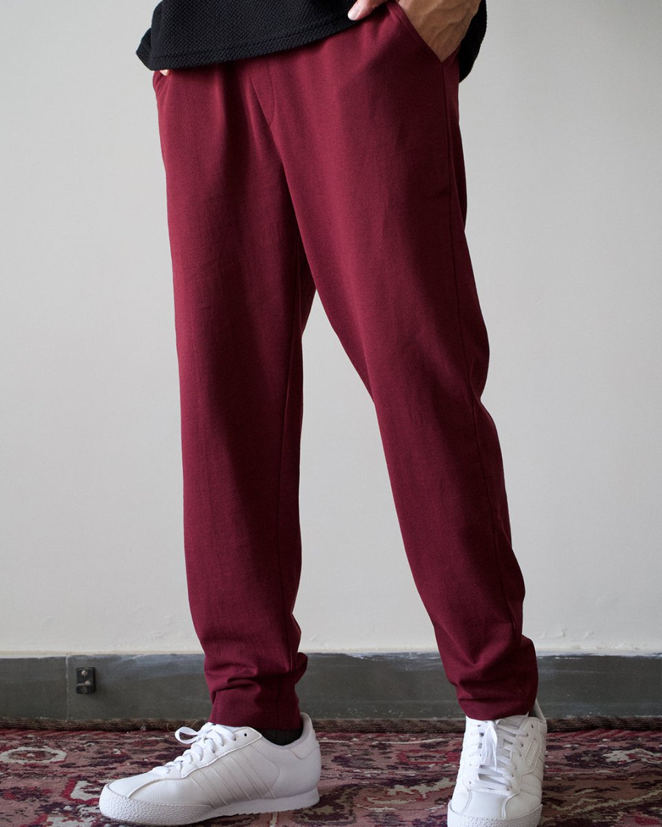 Maroon Everyday Pants - Premium Cotton - Men Pants | Mydesignation