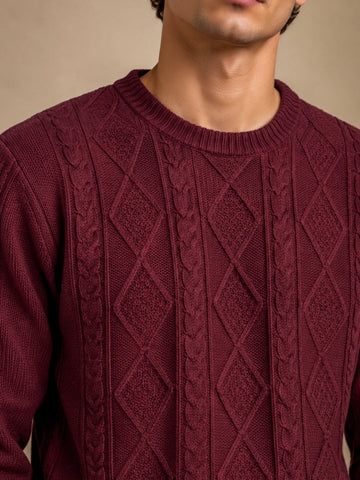 Maroon Sweater - Sweater | MyDesignation