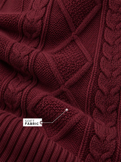 Maroon Sweater - Sweater | MyDesignation