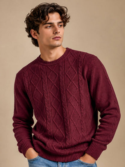 Maroon Sweater - Sweater | MyDesignation