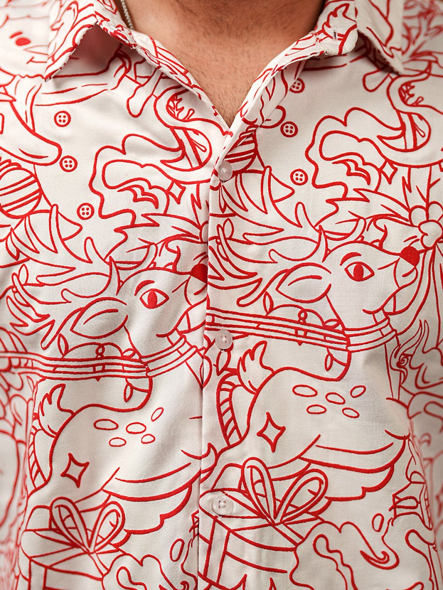 Merry Doodle - Men Shirt | Mydesignation