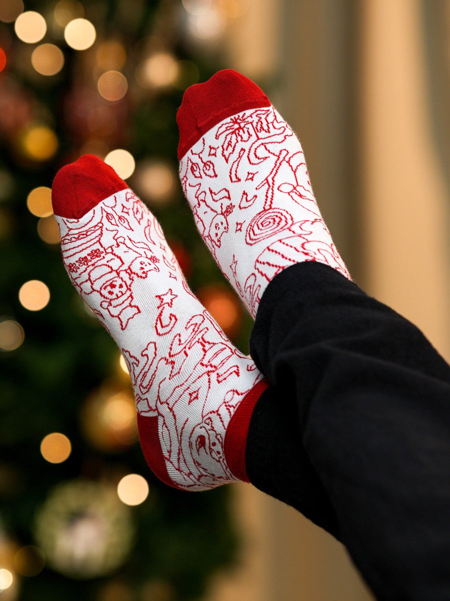 Merry Doodle Socks - | Mydesignation
