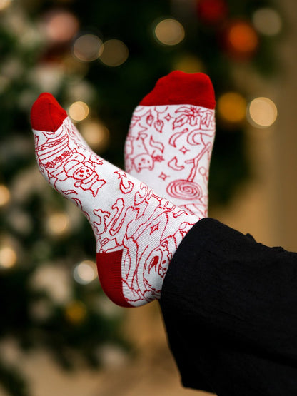 Merry Doodle Socks - | Mydesignation