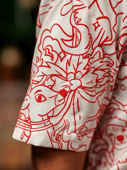 Merry Doodle - Women Shirt | Mydesignation