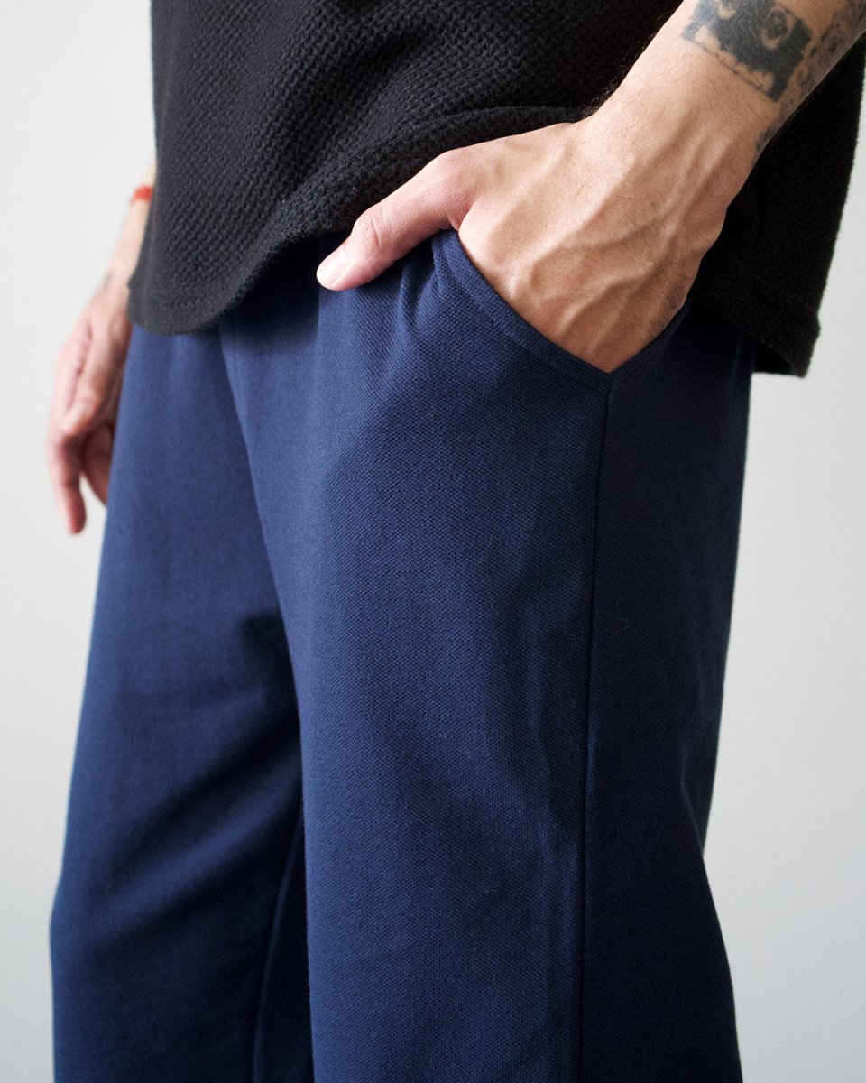 Navy Blue Everyday Pants - Premium Cotton - Men Pants | Mydesignation