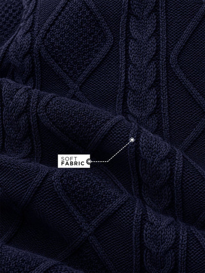 Navy Blue Sweater - Sweater | MyDesignation