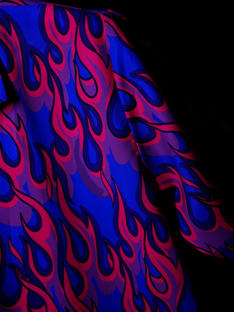 Neon Flame Shirt - Men Shirt | Mydesignation