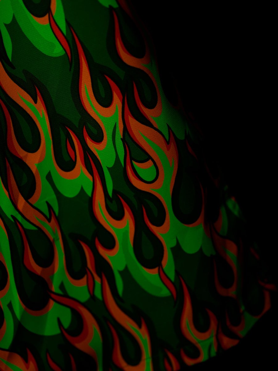 Neon Flame Shirt - Men Shirt | Mydesignation