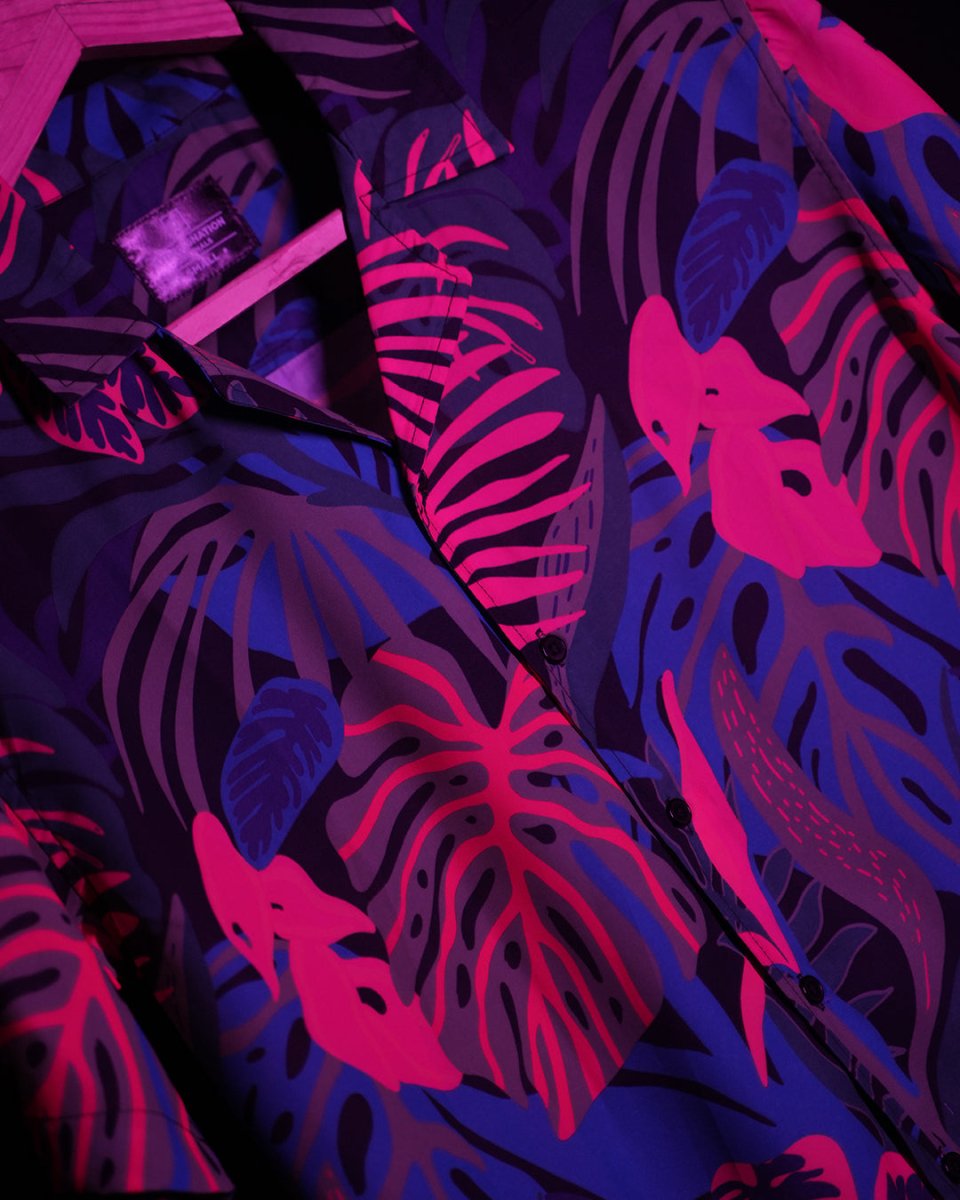 Neon Color Changing Shirt - Men Shirt | Mydesignation